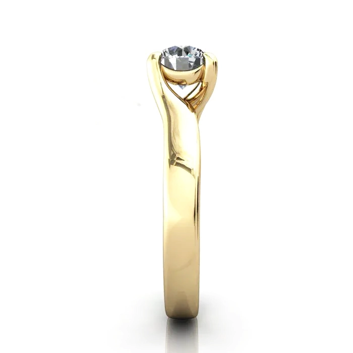 Solitaire-Engagement-Ring-RS29-Round-Brilliant-Yellow-Gold-SV Solitaire-Engagement-Ring-RS29-Round-Brilliant-Yellow-Gold-SV