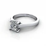 Solitaire-Engagement-Ring-Radiant-Diamond-RS30-Platinum-LF Solitaire-Engagement-Ring-Radiant-Diamond-RS30-Platinum-LF