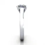 Solitaire-Engagement-Ring-Radiant-Diamond-RS30-Platinum-SV Solitaire-Engagement-Ring-Radiant-Diamond-RS30-Platinum-SV
