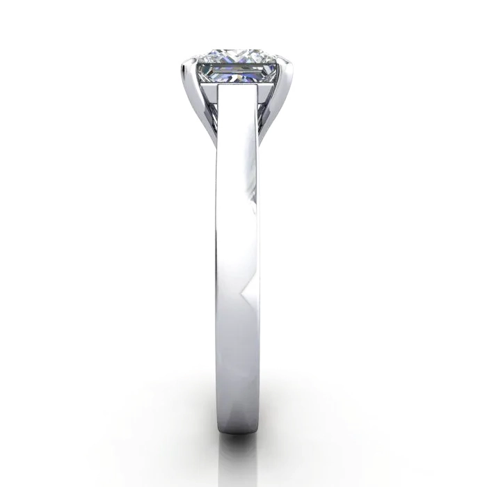 Solitaire-Engagement-Ring-Radiant-Diamond-RS30-Platinum-SV Solitaire-Engagement-Ring-Radiant-Diamond-RS30-Platinum-SV
