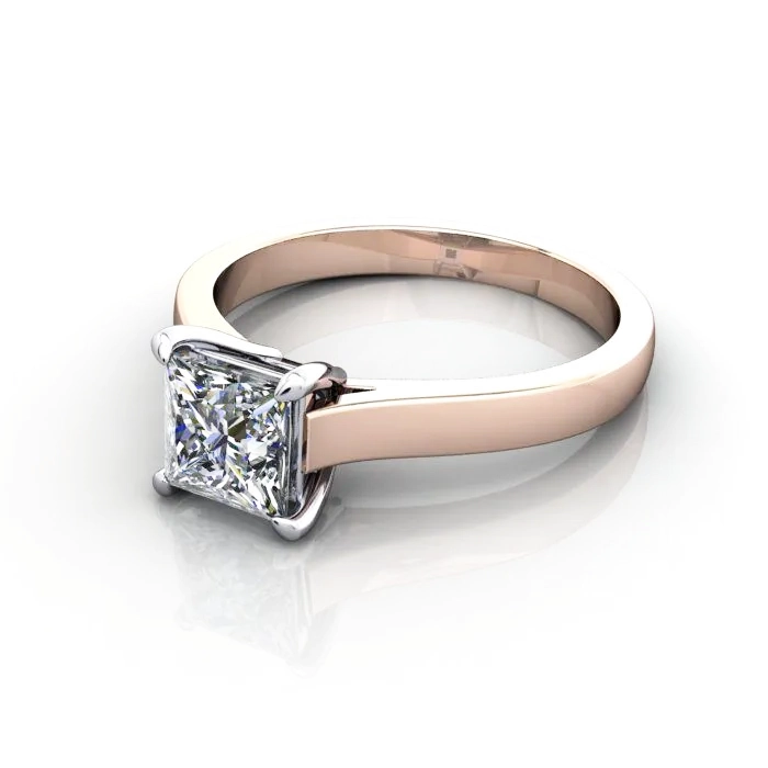 Solitaire-Engagement-Ring-Radiant-Diamond-RS30-Rose-Gold-LF Solitaire-Engagement-Ring-Radiant-Diamond-RS30-Rose-Gold-LF