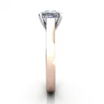 Solitaire-Engagement-Ring-Radiant-Diamond-RS30-Rose-Gold-SV Solitaire-Engagement-Ring-Radiant-Diamond-RS30-Rose-Gold-SV
