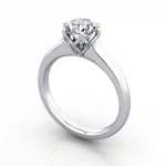 Solitaire-Engagement-Ring-Round-Brilliant-Diamond-RS19-Platinum-3D