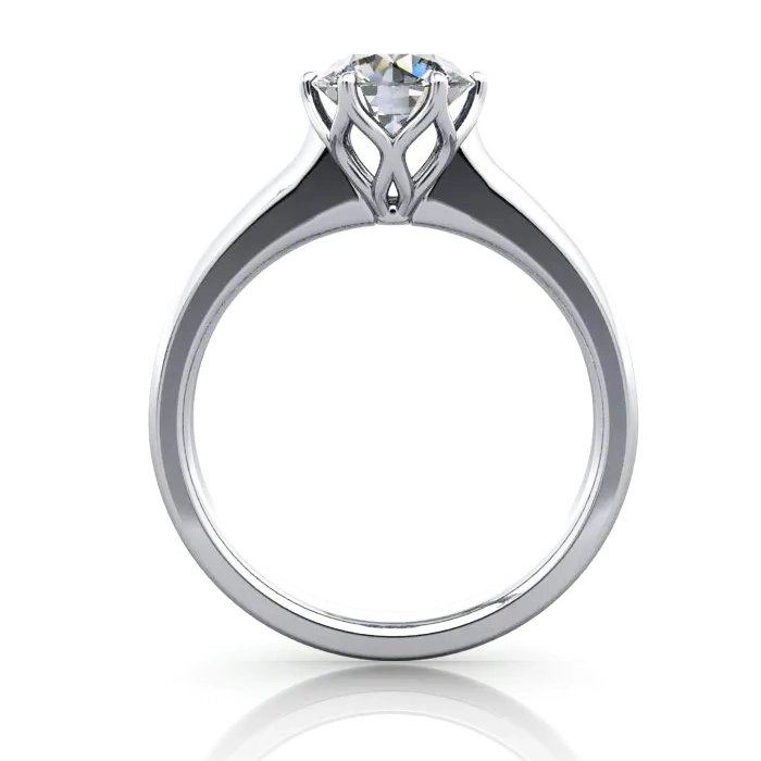 Solitaire-Engagement-Ring-Round-Brilliant-Diamond-RS19-Platinum-TF Solitaire-Engagement-Ring-Round-Brilliant-Diamond-RS19-Platinum-TF