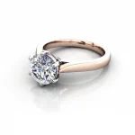 Solitaire-Engagement-Ring-Round-Brilliant-Diamond-RS20-Rose-Gold-LF Solitaire-Engagement-Ring-Round-Brilliant-Diamond-RS20-Rose-Gold-LF