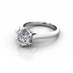Solitaire-Engagement-Ring-Round-Brilliant-Diamond-RS20-White Gold-LF