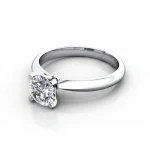 Solitaire-Engagement-Ring-Round-Brilliant-Diamond-RS22-Platinum-LF Solitaire-Engagement-Ring-Round-Brilliant-Diamond-RS22-Platinum-LF