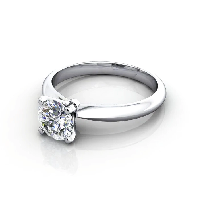 Solitaire-Engagement-Ring-Round-Brilliant-Diamond-RS22-Platinum-LF Solitaire-Engagement-Ring-Round-Brilliant-Diamond-RS22-Platinum-LF