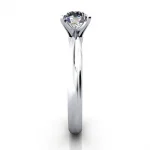 Solitaire-Engagement-Ring-Round-Brilliant-Diamond-RS22-White Gold-SV