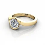 Solitaire-Engagement-Ring-Round-Brilliant-Diamond-RS24-Yellow-LF
