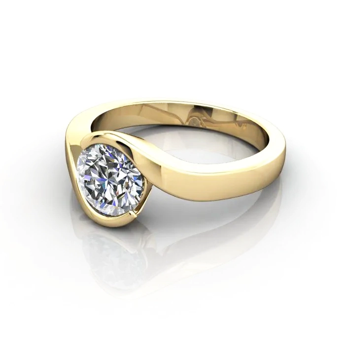 Solitaire-Engagement-Ring-Round-Brilliant-Diamond-RS24-Yellow-LF