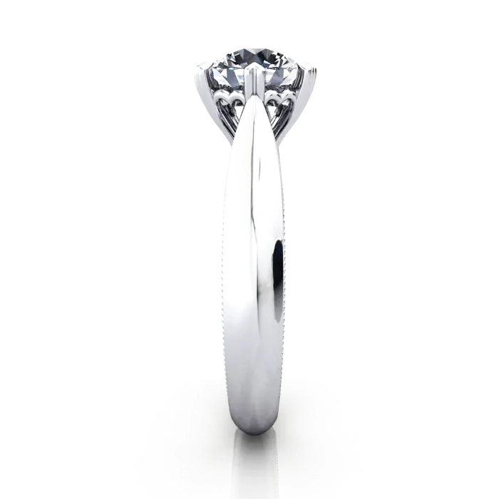 Solitaire-Engagement-Ring-Round-Brilliant-Diamond-RS25-Platinum-SV Solitaire-Engagement-Ring-Round-Brilliant-Diamond-RS25-Platinum-SV