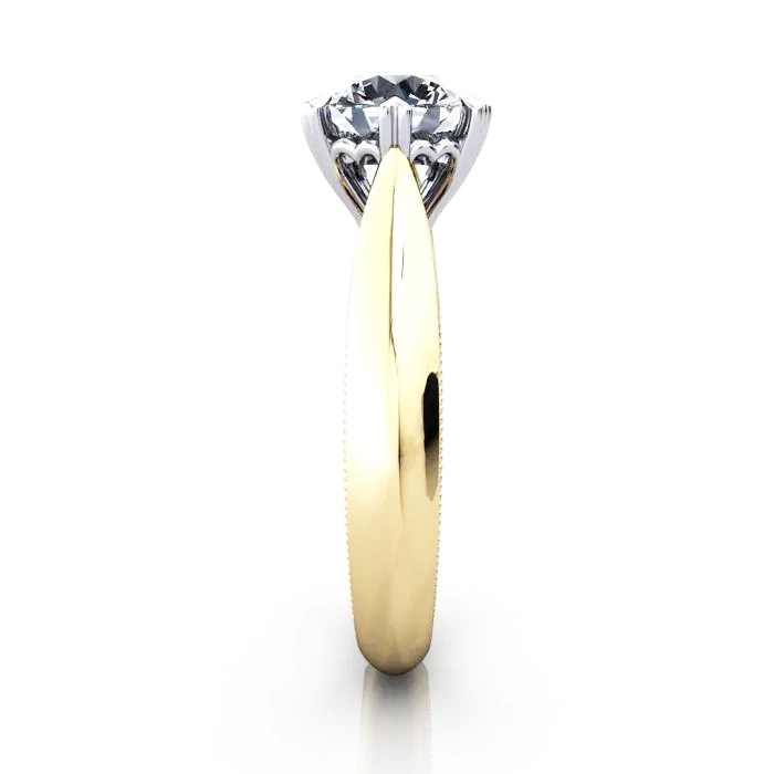 Solitaire-Engagement-Ring-Round-Brilliant-Diamond-RS25-Yellow-Gold-SV Solitaire-Engagement-Ring-Round-Brilliant-Diamond-RS25-Yellow-Gold-SV