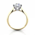 Solitaire-Engagement-Ring-Round-Brilliant-Diamond-RS25-Yellow-Gold-TF Solitaire-Engagement-Ring-Round-Brilliant-Diamond-RS25-Yellow-Gold-TF