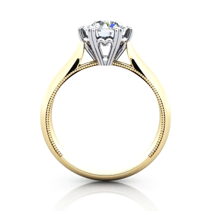 Solitaire-Engagement-Ring-Round-Brilliant-Diamond-RS25-Yellow-Gold-TF Solitaire-Engagement-Ring-Round-Brilliant-Diamond-RS25-Yellow-Gold-TF