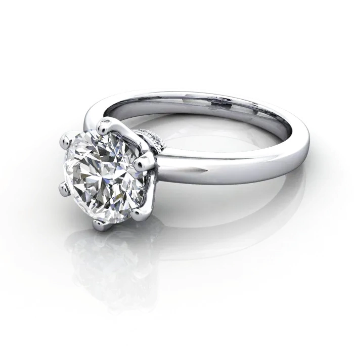 Solitaire-Engagement-Ring-Round-Brilliant-Diamond-RS26-Platinum-LF Solitaire-Engagement-Ring-Round-Brilliant-Diamond-RS26-Platinum-LF