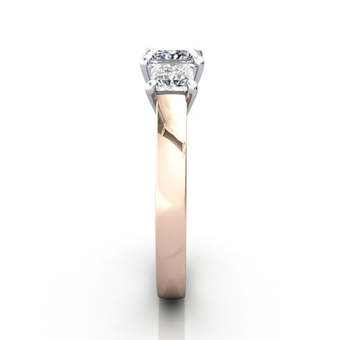 Trilogy-Diamond-Ring-RT10-Princess-Cut-Diamond-Rose-SV