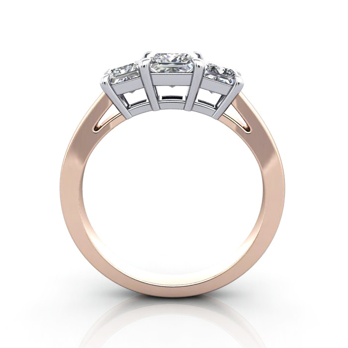 Trilogy-Diamond-Ring-RT10-Princess-Cut-Diamond-Rose-TF