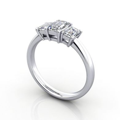 Trilogy-Diamond-Ring-RT4-Emerald-Cut-Diamond-Platinum-3D-600x600