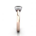 Trilogy-Diamond-Ring-RT4-Emerald-Cut-Diamond-Rose-SV Trilogy-Diamond-Ring-RT4-Emerald-Cut-Diamond-Rose-SV
