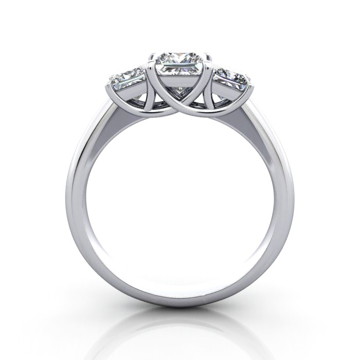 Trilogy-Diamond-Ring-RT5-Princess-Cut-Diamond-Platinum-TF Trilogy-Diamond-Ring-RT5-Princess-Cut-Diamond-Platinum-TF