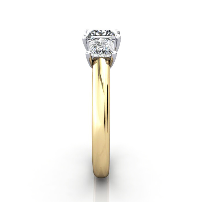 Trilogy-Diamond-Ring-RT5-Princess-Cut-Diamond-Yellow-SV