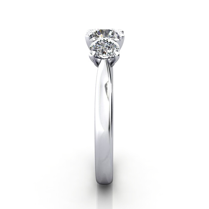 Trilogy-Diamond-Ring-RT5-Round-Brilliant-Diamond-Platinum-SV Trilogy-Diamond-Ring-RT5-Round-Brilliant-Diamond-Platinum-SV