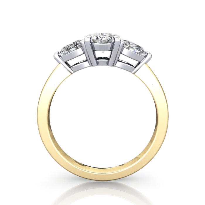 Trilogy-Diamond-Ring-RT7-Oval-Pear-Shaped-Diamond-Yellow-TF Trilogy-Diamond-Ring-RT7-Oval-Pear-Shaped-Diamond-Yellow-TF