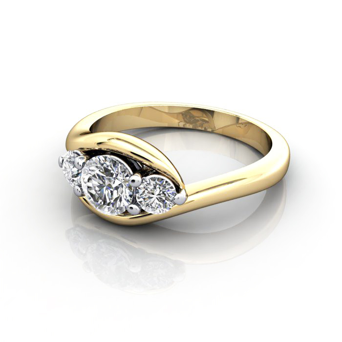 Trilogy-Diamond-Ring-RT8-Round-Brilliant-Diamond-Yellow-LF