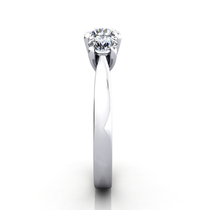 Trilogy-Diamond-Ring-RT9-Round-Brilliant-Diamond-Platinum-SV Trilogy-Diamond-Ring-RT9-Round-Brilliant-Diamond-Platinum-SV
