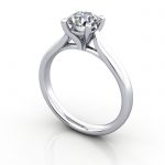 Video-Diamond Ring, RS41,White Gold, 3D