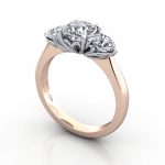 Video-Engagement Ring RT3-Cush-RG-3D Video-Engagement Ring RT3-Cush-RG-3D