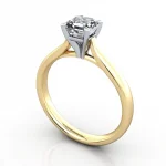 Video-Solitaire-Diamond-Ring-Asscher-RS41-Yellow-Gold-3D Video-Solitaire-Diamond-Ring-Asscher-RS41-Yellow-Gold-3D