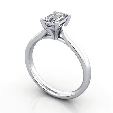 Diamond Ring, RS41,White Gold, 3D