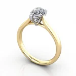Video-Solitaire-Diamond-Ring-Pear-RS41-Yellow-Gold-3D Video-Solitaire-Diamond-Ring-Pear-RS41-Yellow-Gold-3D