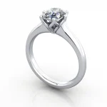 Video-Solitaire-Engagement-Ring-Oval-Diamond-RS19-Platinum-3D