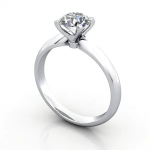 Video-Solitaire-Engagement-Ring-Round-Brilliant-Diamond-RS22-White Gold-3D