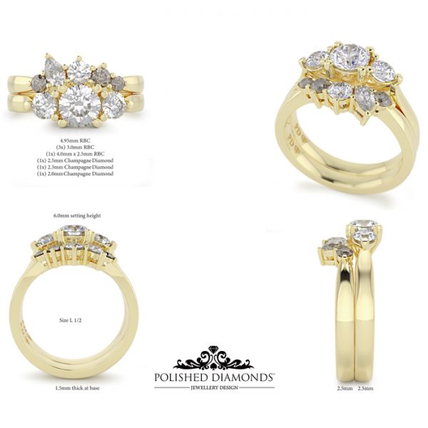 Cad engagement ring deals