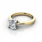 Diamond-Ring-Solitaire-Round-Brilliant-RSA17-Yellow-LF Diamond-Ring-Solitaire-Round-Brilliant-RSA17-Yellow-LF