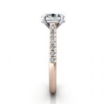 Diamond Solitaire RSA44 Oval Rose SV Diamond Solitaire RSA44 Oval Rose SV