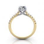 Diamond Solitaire RSA44 Round Yellow TF Diamond Solitaire RSA44 Round Yellow TF