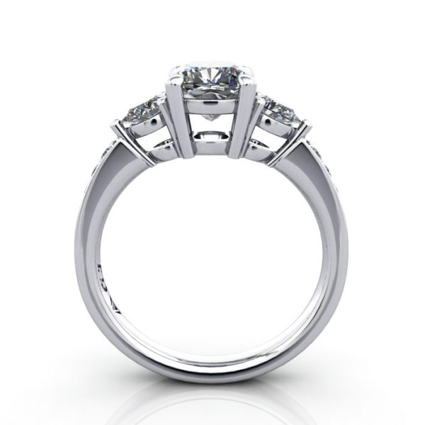 Engagement Ring, PLAT, Cushion, RSA5, TF