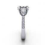 Engagement Ring, PLAT, Oval, RSA5, SV
