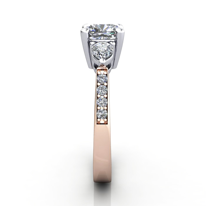 Engagement Ring, RG, Cushion, RSA5, SV