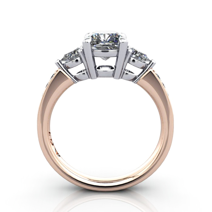 Engagement Ring, RG, Cushion, RSA5, TF