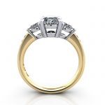 Engagement Ring,YG, Oval, RSA5, TF Engagement Ring,YG, Oval, RSA5, TF