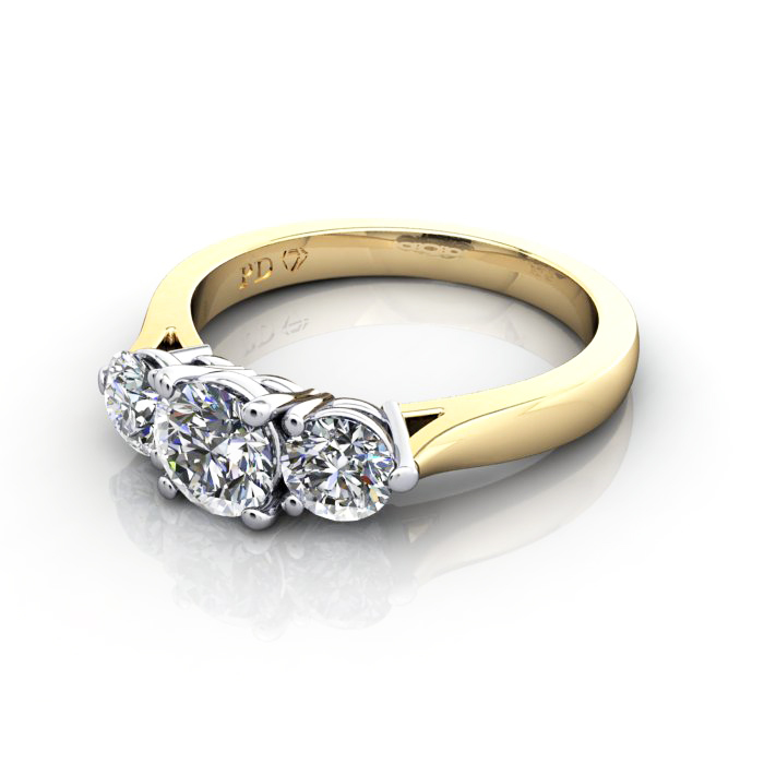 Trilogy-Diamond-Ring-RT2-Yellow-LF Trilogy-Diamond-Ring-RT2-Yellow-LF
