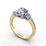 Video-Engagement Ring,YG, Oval, RSA5, 3D Video-Engagement Ring,YG, Oval, RSA5, 3D