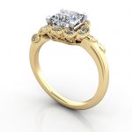 Video-Vintage-Ring-Princess-RV6-YG-3D-video Video-Vintage-Ring-Princess-RV6-YG-3D-video