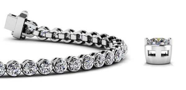 Diamond Bracelet PD SB778 White Image3